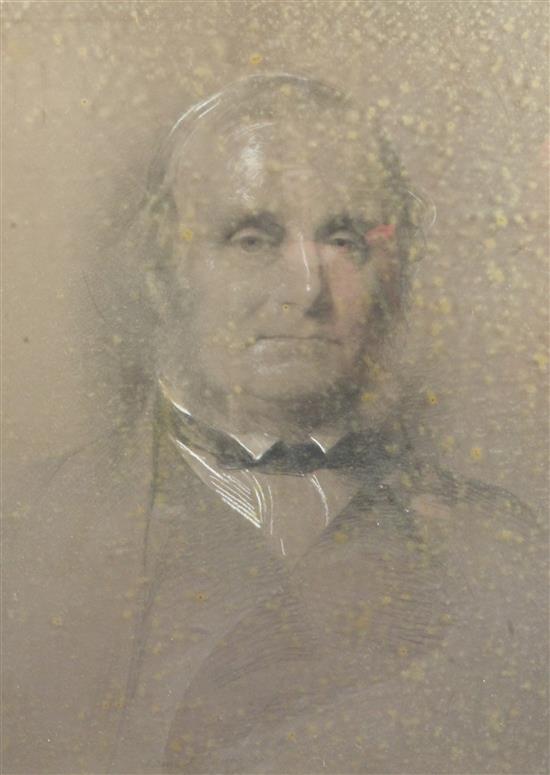 Samuel Laurence (1812-1884) Portrait of G.S.Venables Q.C. 25 x 19in.